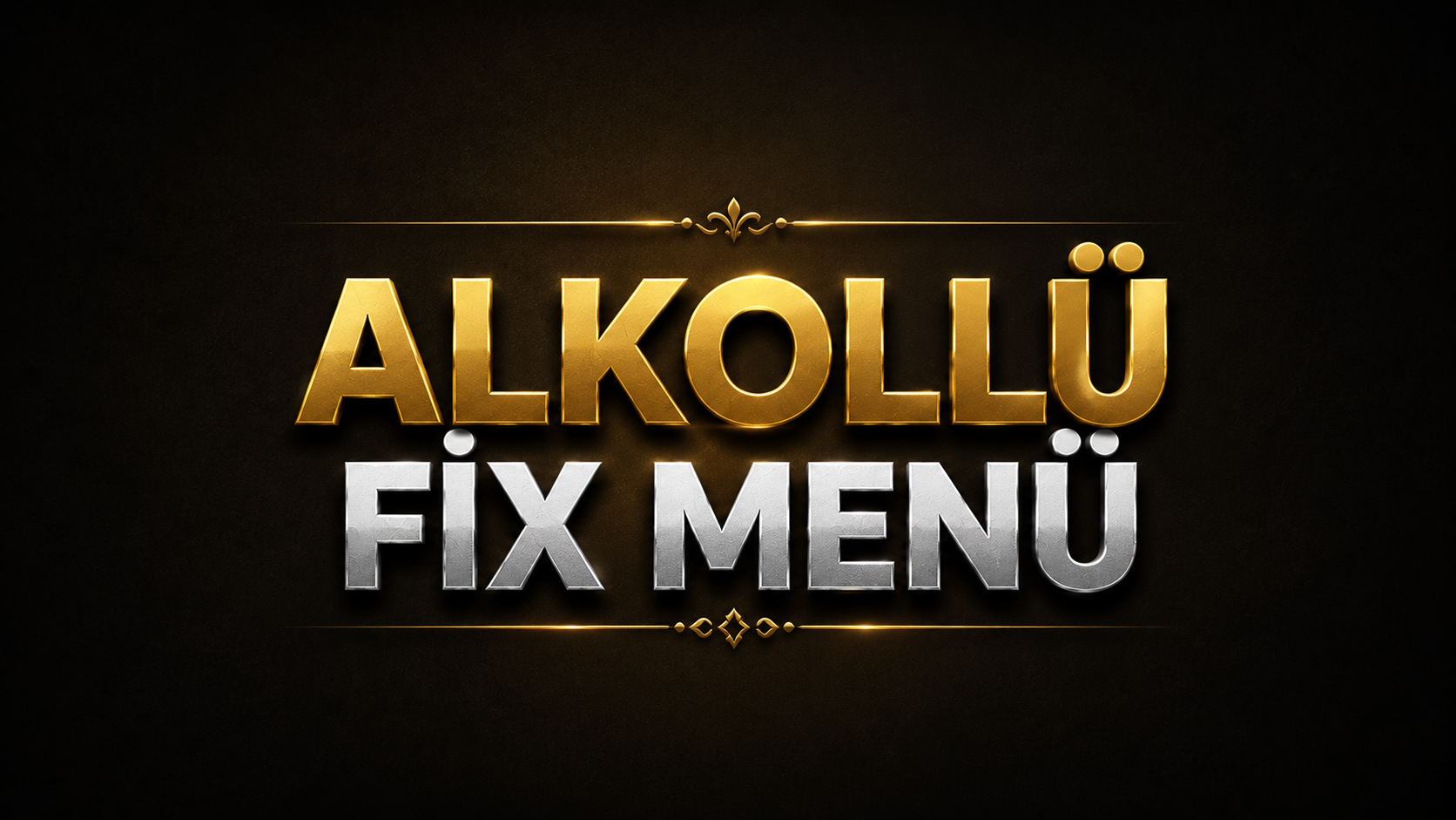 Alkollü Fix Menü